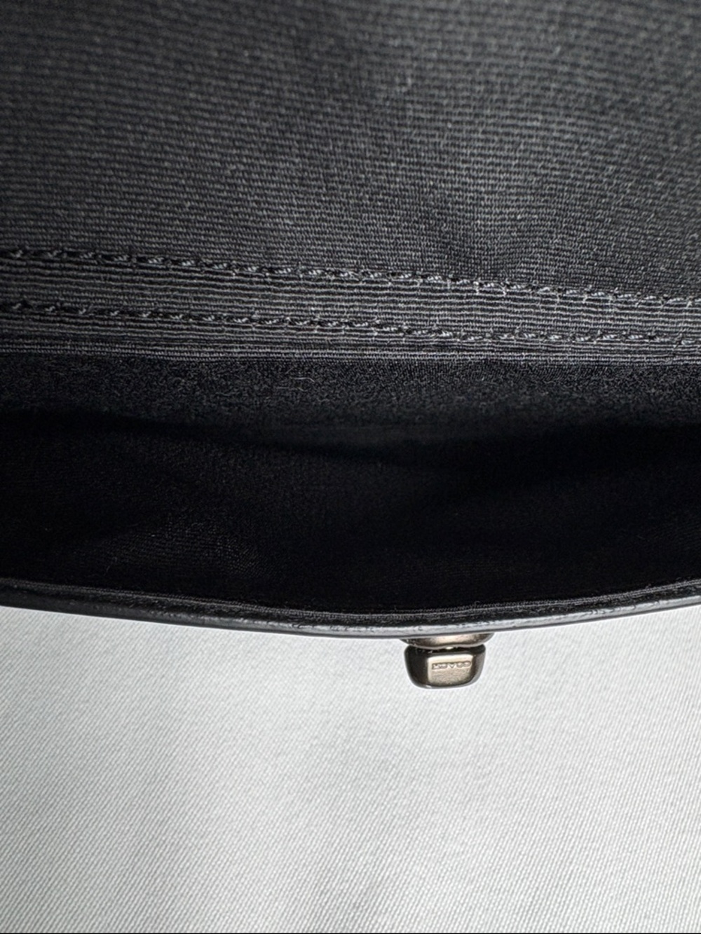 Coach Men’s Heritage Belt Bag Black Leather - Excellent Condition - Picture 10 of 16